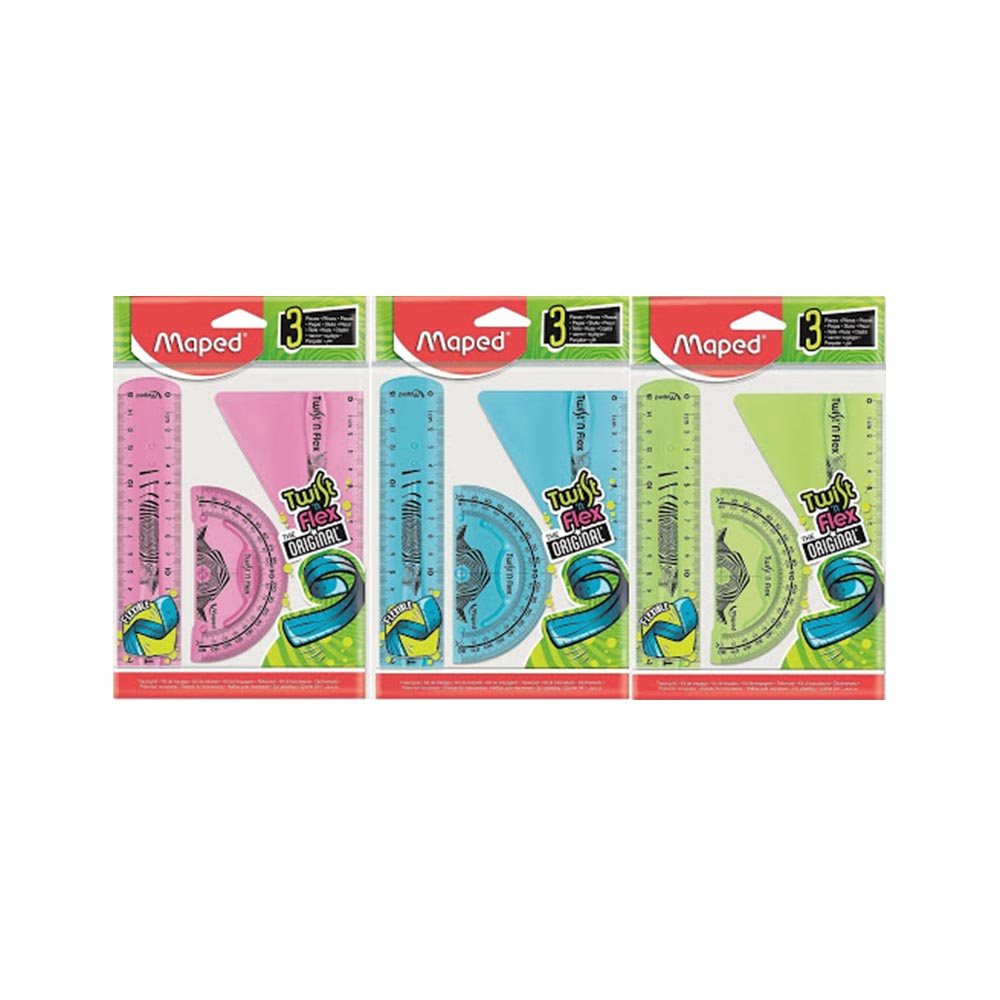 К-т за чертане MAPED Twist and Flex, 15см., 3ч., 895024