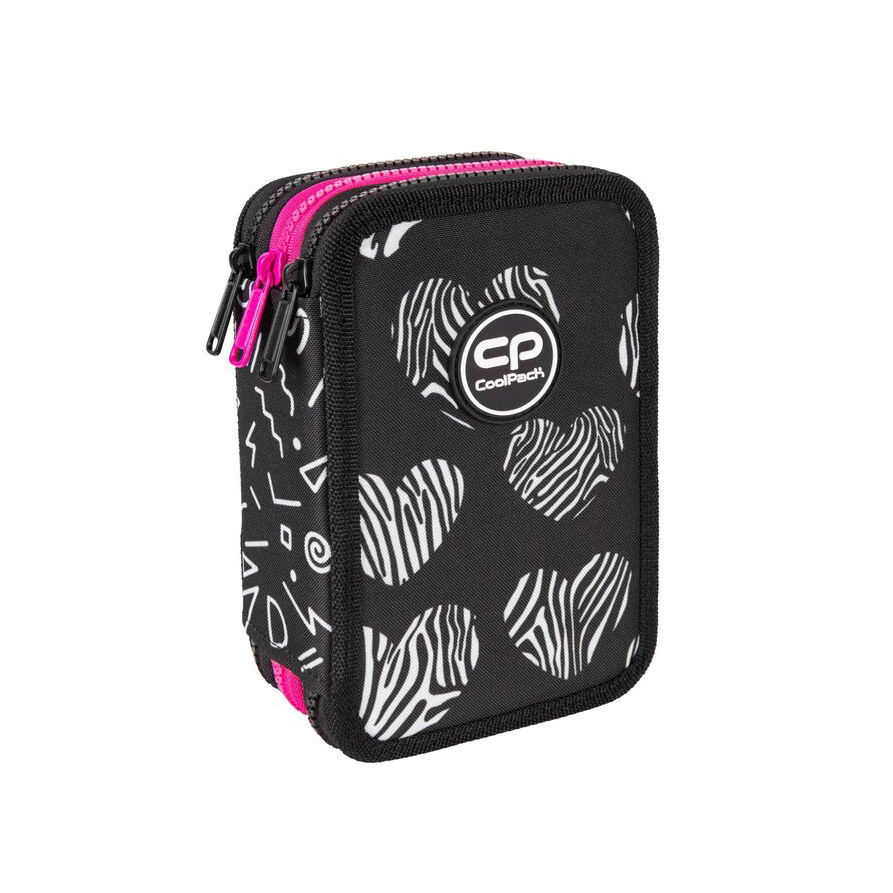 Пълен несесер COOLPACK MATH HEARTS E67568, 3ципа
