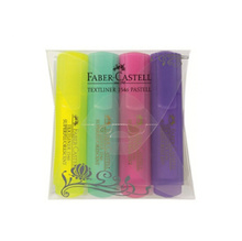 Текст маркери Faber-Castell 1546, 4цв., пастел