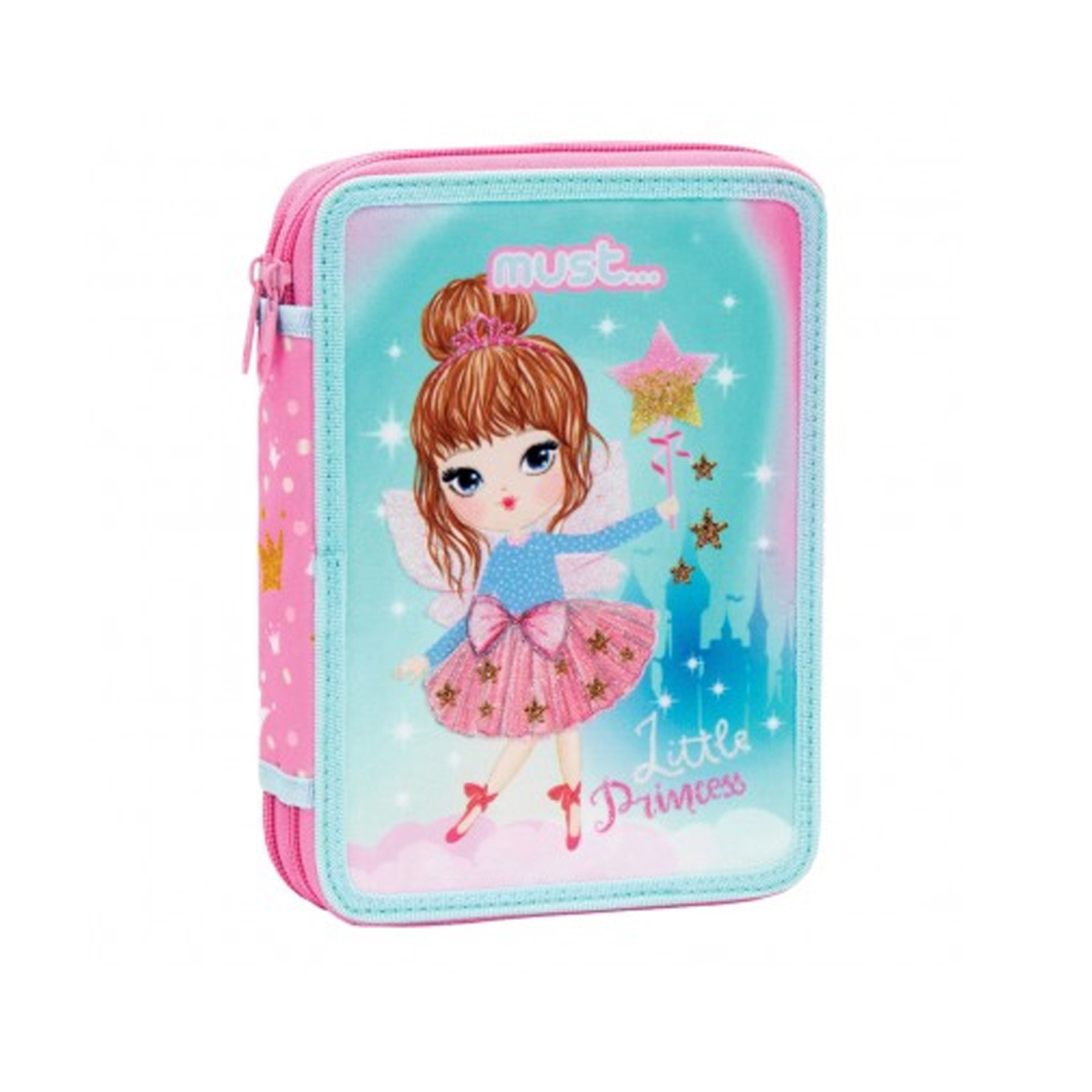 Пълен несесер MUST LITTLE PRINCESS, 2ципа 585080