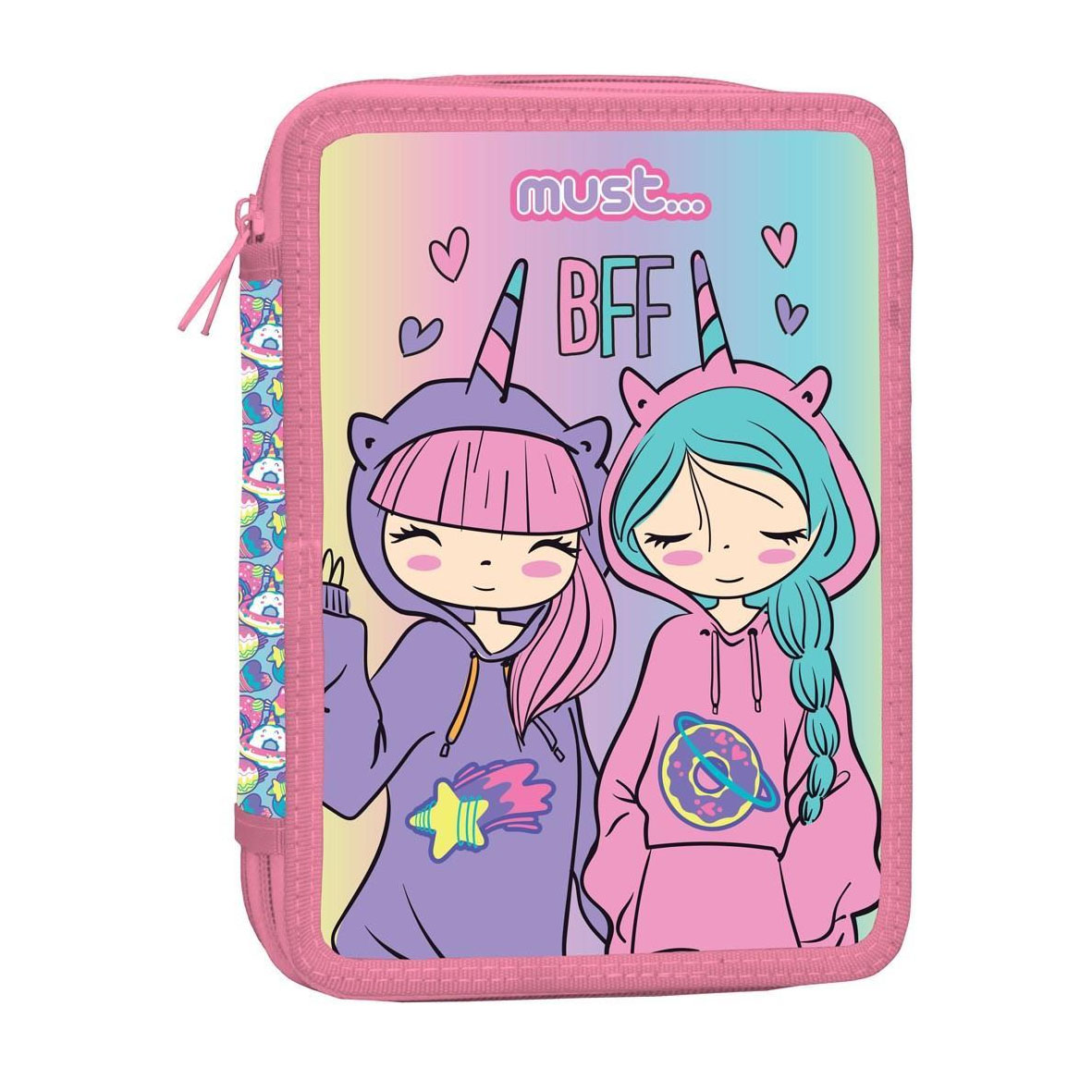 Пълен несесер MUST BFF, 2ципа 585535