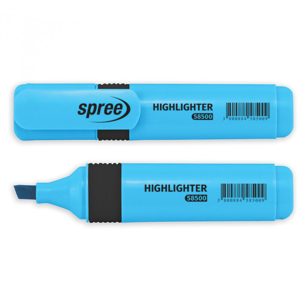 Текст маркер SPREE 58500, син