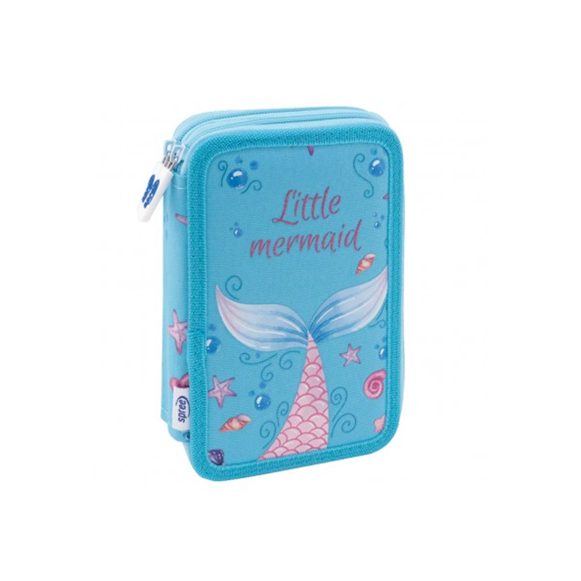 Пълен несесер SPREE Little Mermaid/Lets ride, 2ципа, 62022