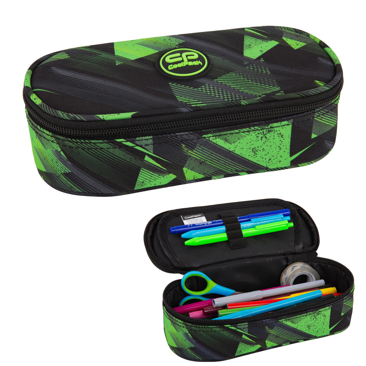 Несесер COOLPACK CAMPUS GREEN MIRROR 062920, 1цип