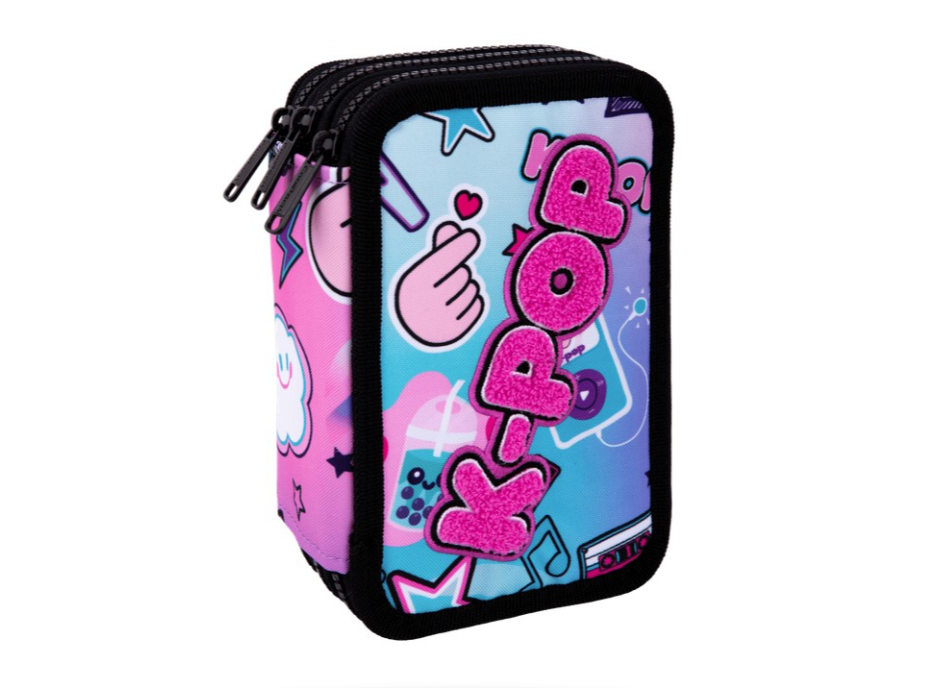 Пълен несесер COOLPACK K-POP BRIGHT 67037, 3ципа