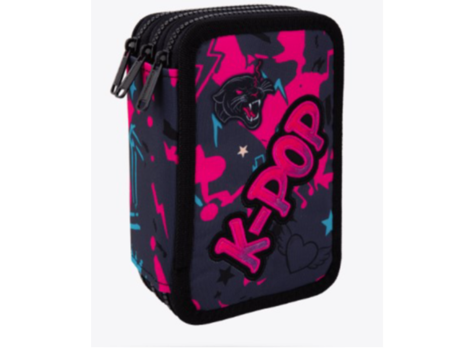 Пълен несесер COOLPACK K-POP DARK 67036, 3ципа