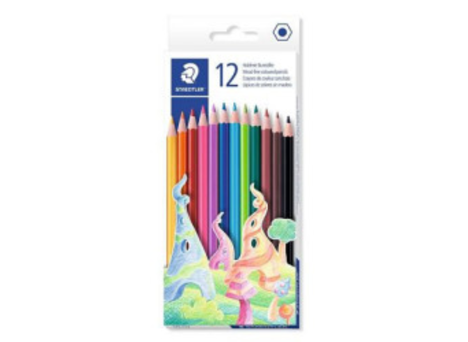 Цв. моливи STAEDTLER Noris 175, 12цв.